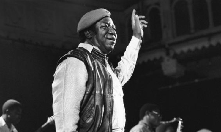 Tabu Ley lors d'un concert. Photo: DR