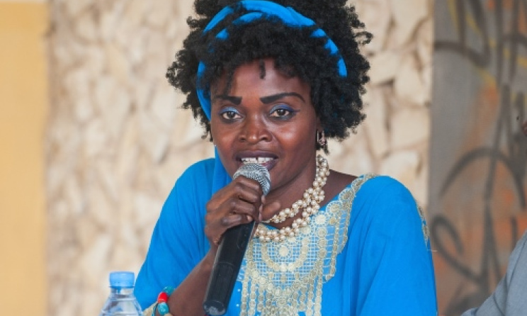 Rokhaya Daba Sarr directrice d'Africa Fête (Photo) : Guillaume Bassinet