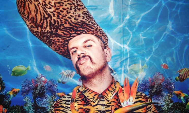 Jack Parow, known for sporting exaggerated visors, will be performing in Johannesburg on Sunday.  