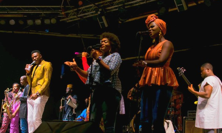 Bantu Band members performing at an Afropolitan Vibes concert. Photo: Dohdohndawa