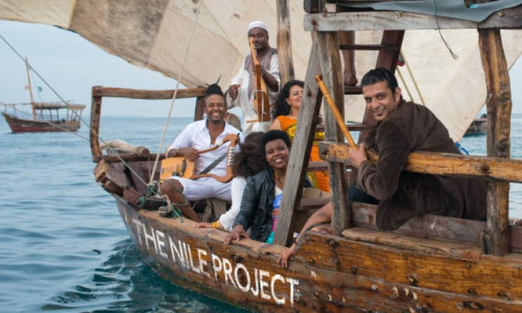 Part of The Nile Project team. Photo: 