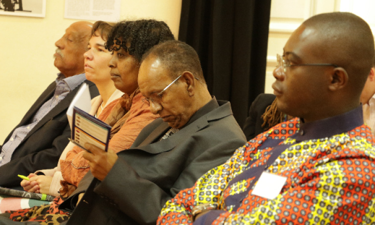 Audience members listen in on a Music In Africa AGM Plus panel discussion in Addis Ababa.  Photo: MIA 