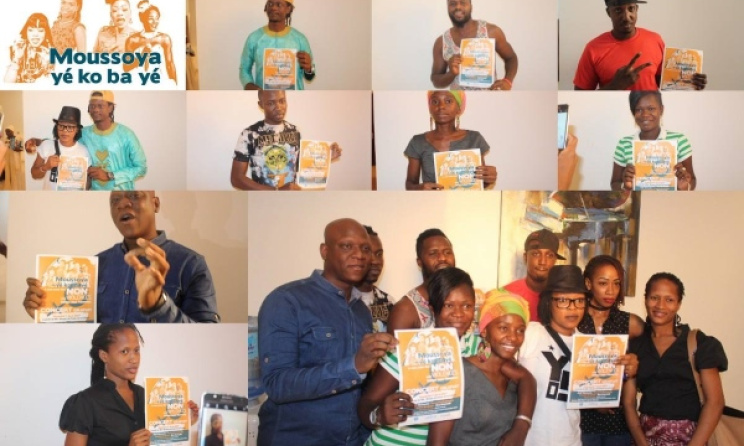 (Photo) : concert pour dire non aux violences contre les femmes au Mali