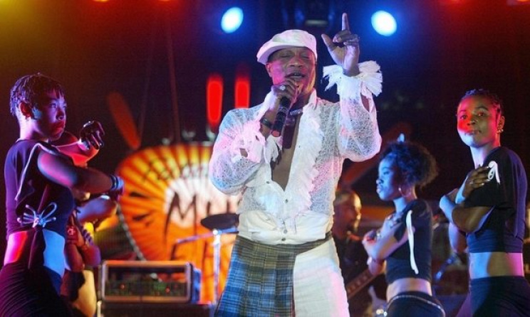 Koffi Olomidé pendant un concert. Photo: DR