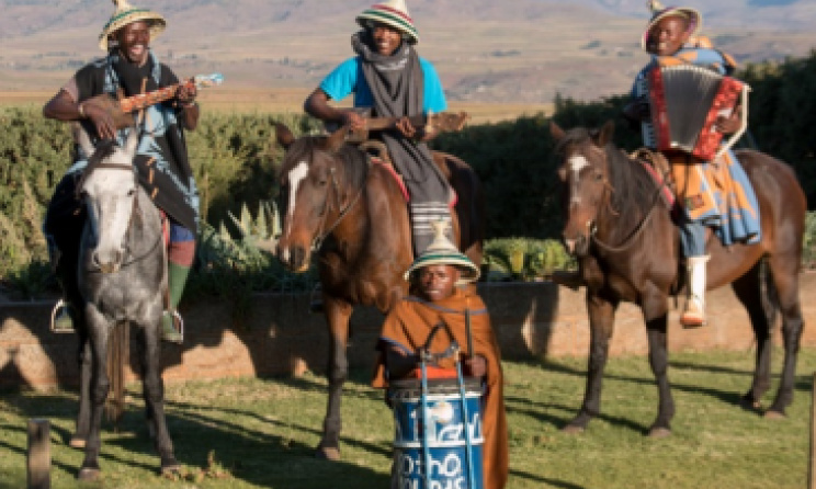 Musiciens traditionnels du Lesotho