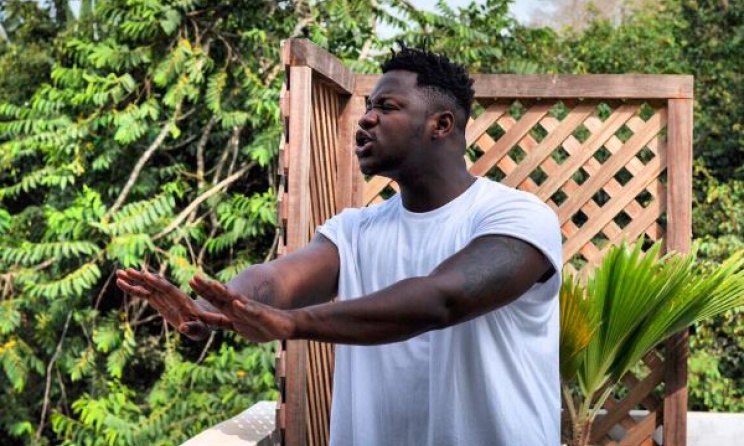 Medikal is up for five awards at the 2017 Ghana Music Awards.  Photo: Twitter