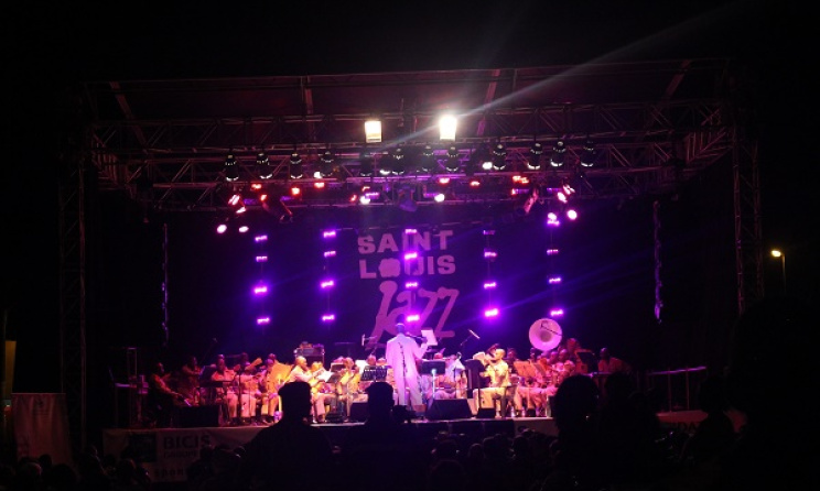 Musique principale des armées à l'ouverture du Saint-Louis Jazz Festival