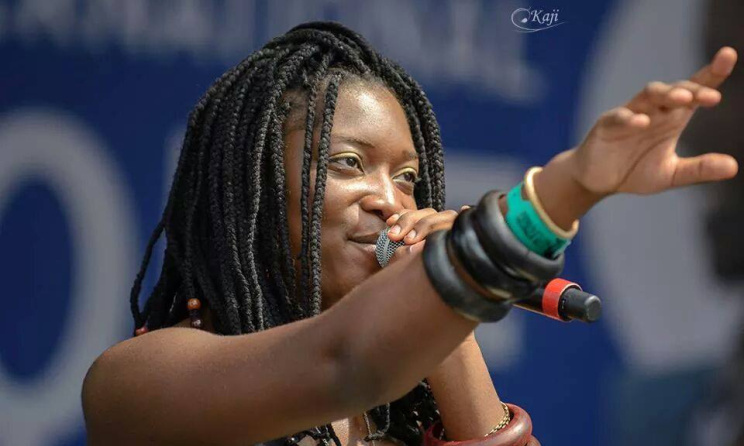 Vanessa "Veeby" Kanga. Promotrice du Festival Afropolitain Nomade. Photo: Kaji Kaji