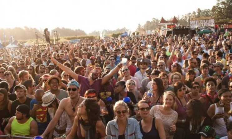 Music fans during a previous edition of MTN Bushfire. 
