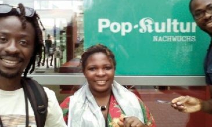 African artists during the 2015 edition of Pop-Kultur.