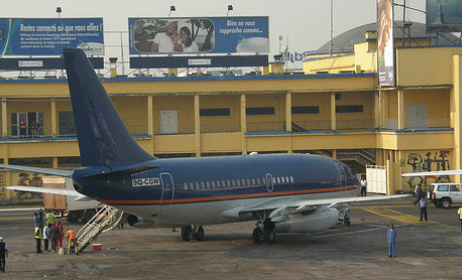 aéroport de N'Djili en RD.Congo (c) www.radiookapi.net 