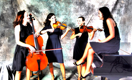 Salut Salon Quartet. Photo: Wolfgang Michalowski (www.salut-salon.com)