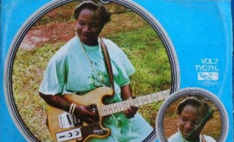 Queen Oladunni Decency on a record cover. Photo: YouTube