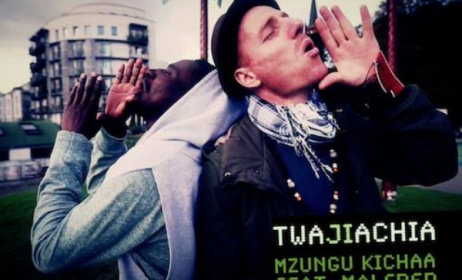 A still from Mzungu Kichaa's new video 'Twajiachia'.