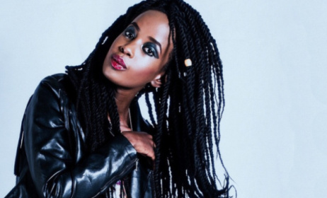 Kenyan female rapper Wangechi. Photo:www.allafrica.com