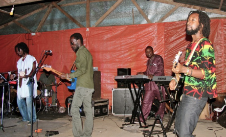Lion Story reggae band during a performance. Photo: www.flickr.com