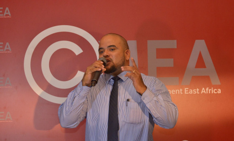 CMEA CEO P Funk Majani. Photos courtesy of CMEA Facebook page