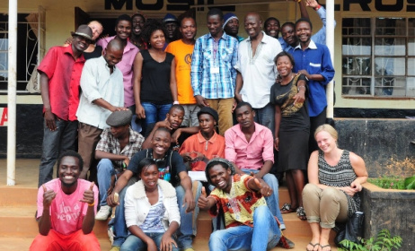 Participants of a workshop at the Music Crossroads Academy in Malawi. Photo: Music Crossroads/Facebook