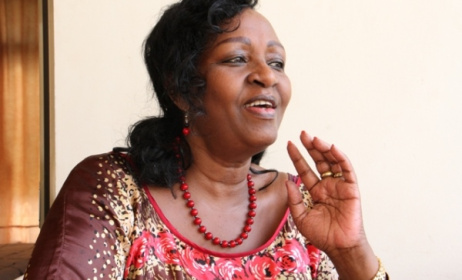 Exiled Rwandan singer Cecile Kayirebwa. Photo: www.igihe.com