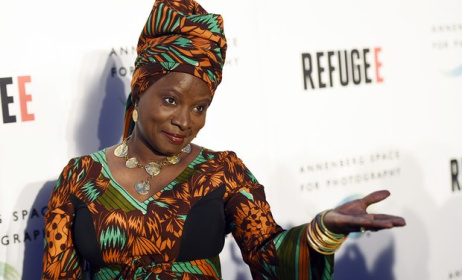 La chanteuse béninoise Angélique Kidjo