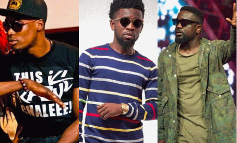 EL, Bisa Kdei, Sarkodie. Photo: Facebook