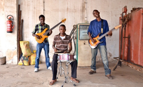 Burundi's Moutcho band. Photo: www. noremorserecordseustore.bandcamp.com