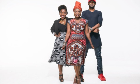 Claudia Tagbo, Angélique Kidjo et Fally Ipupa. (Photo) A. Kidjo Facebook Officiel