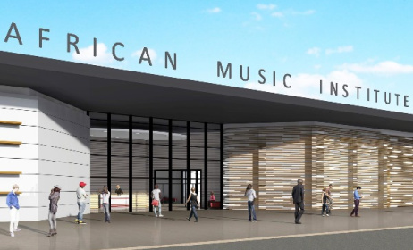An artist's impression of the new African Music Institute in Libreville, Gabon.