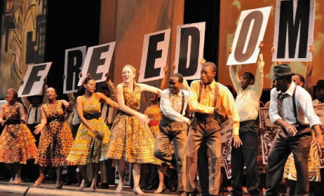 A scene from 'Mandela Trilogy'. Photo: John Snelling / mandelatrilogy.com