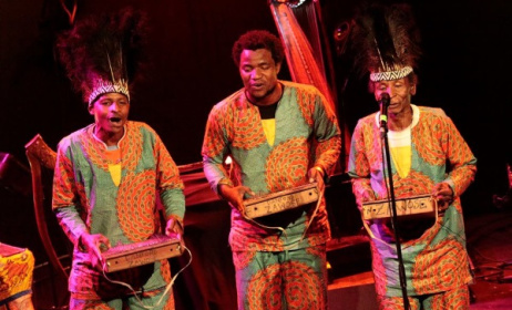 Tanzania's Msafiri Zawose and his band. Photo: Msafiri Zawose's Facebook page 