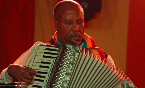 Ethiopian keyboardist Hailu Mergia. Photo: www.nytimes.com