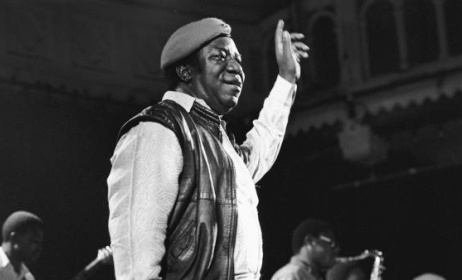 Tabu Ley lors d'un concert. Photo: DR