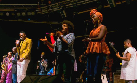 Bantu Band members performing at an Afropolitan Vibes concert. Photo: Dohdohndawa