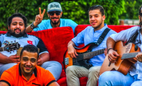 Egyptian band, Karakeeb performed at last year's KMF. Photo: karibumusic.org