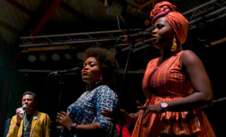 Members of the Bantu Band, hosts of the Afropolitan Vibes concert. Photo: Dohdohndawa