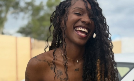 Namibian artist Luiza Fatima.