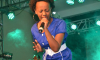 Knowless Butera during a live performance. Photo:www.igihe.com