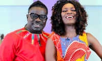 Bice Osei Kuffour, left, with TV host Stacy Amoateng. Photo: Instagram