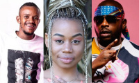 Kabza De Small, Sha Sha and DJ Maphorisa.