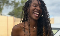 Namibian artist Luiza Fatima.
