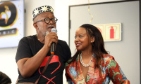 South African music legend Sipho “Hotstix” Mabuse attended the celebrations alongside Tumi Rabanye, daughter of Rex Rabanye, famed for ‘O Nketsang’.