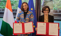 Françoise Remarck et Rachida Dati, ministres de la Culture de la Côte d’Ivoire et de la France. (Photo : Instagram Françoise Remarck).