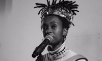 Th application deadline is 15 June. In the photo: Published poet and music journalist Philile Nkabinde was among the 2023 Bodhi Khaya Artist Residency recipients.
