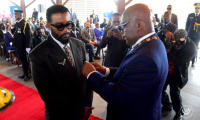 Fally Ipupa dédie sa distinction nationale au retour de la paix dans l’Est du pays. (Photo) Présidence RDC.